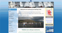 Desktop Screenshot of lochcarronsailing.com